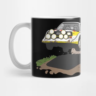 Quattro S1 Rally - Full Send - Group B WRC (Muddy) Mug